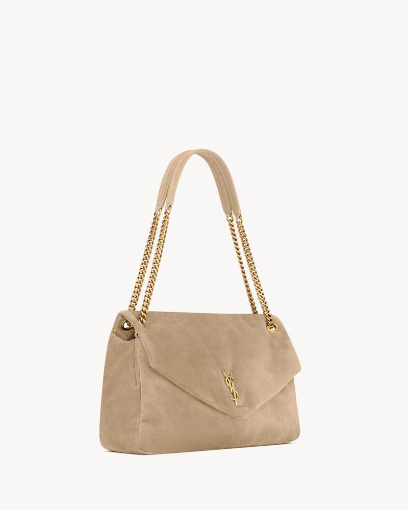 CALYPSO大号绒面革手袋