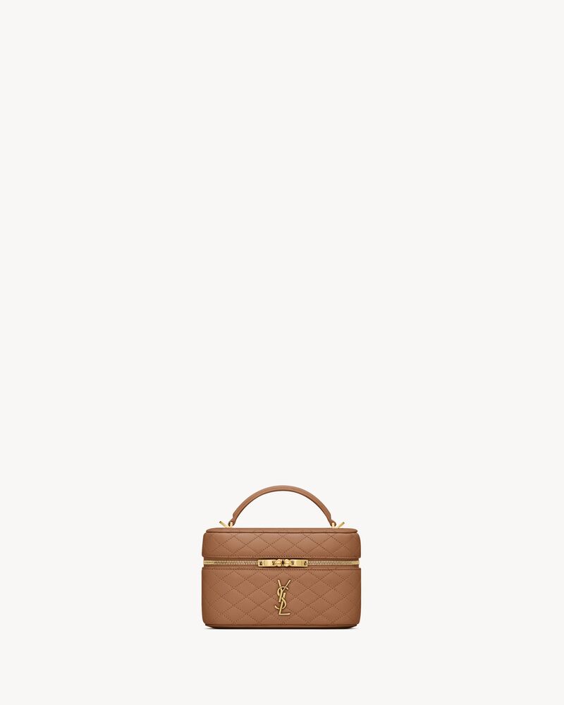 GABY VANITY BAG 小羊皮肩带手拿包