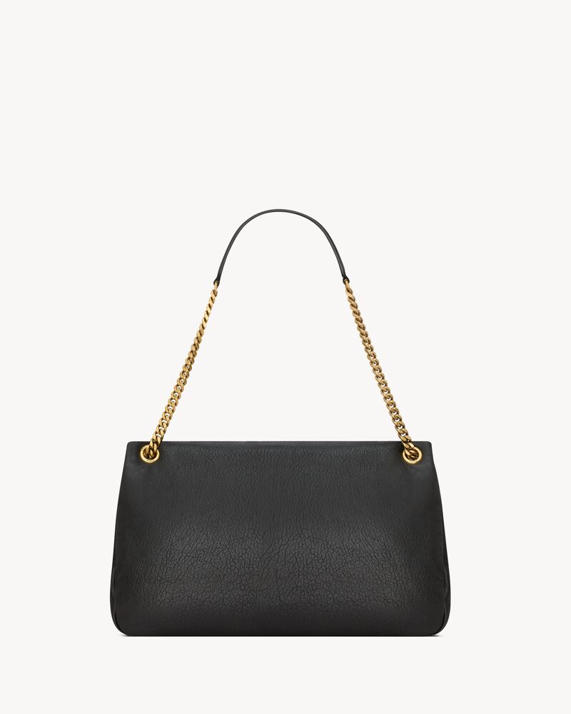 Calypso粒面羊皮革大号手袋