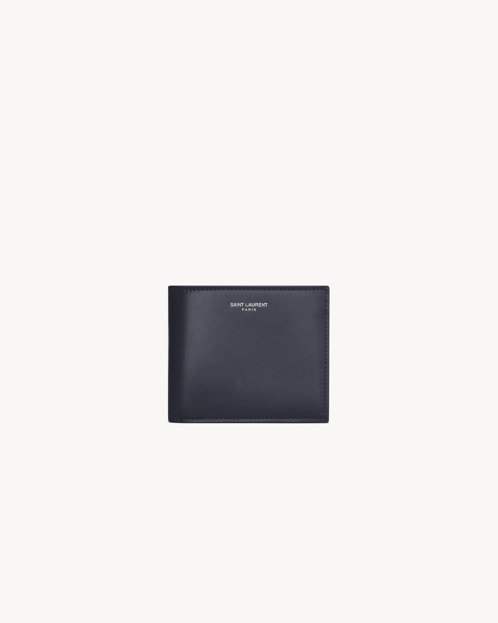 SAINT LAURENT PARIS光滑皮革横款钱包