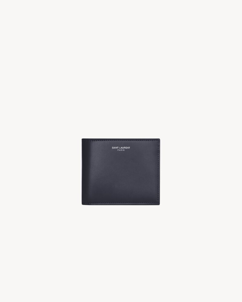 SAINT LAURENT PARIS光滑皮革横款钱包