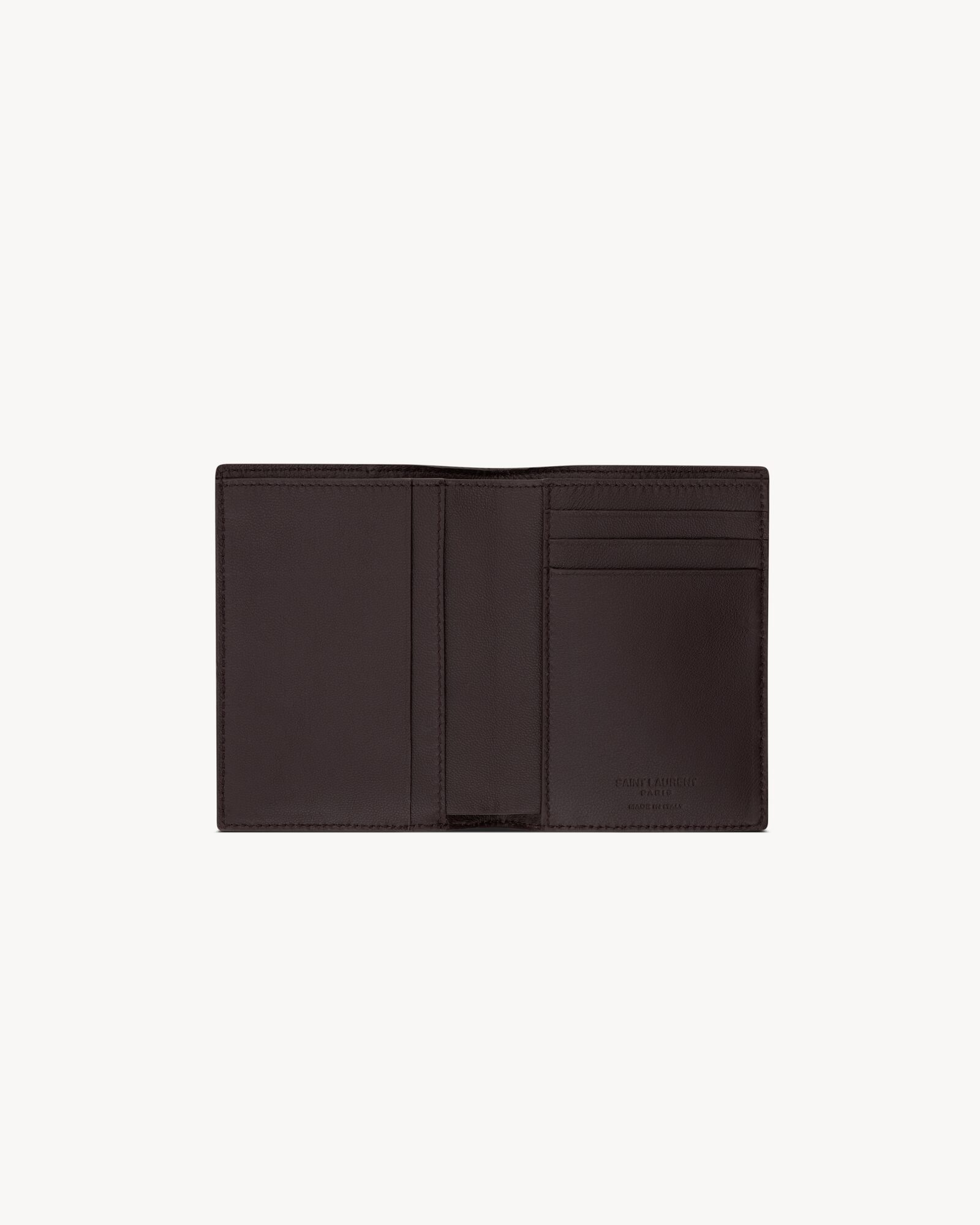 SAINT LAURENT PARIS蜥蜴皮信用卡钱包