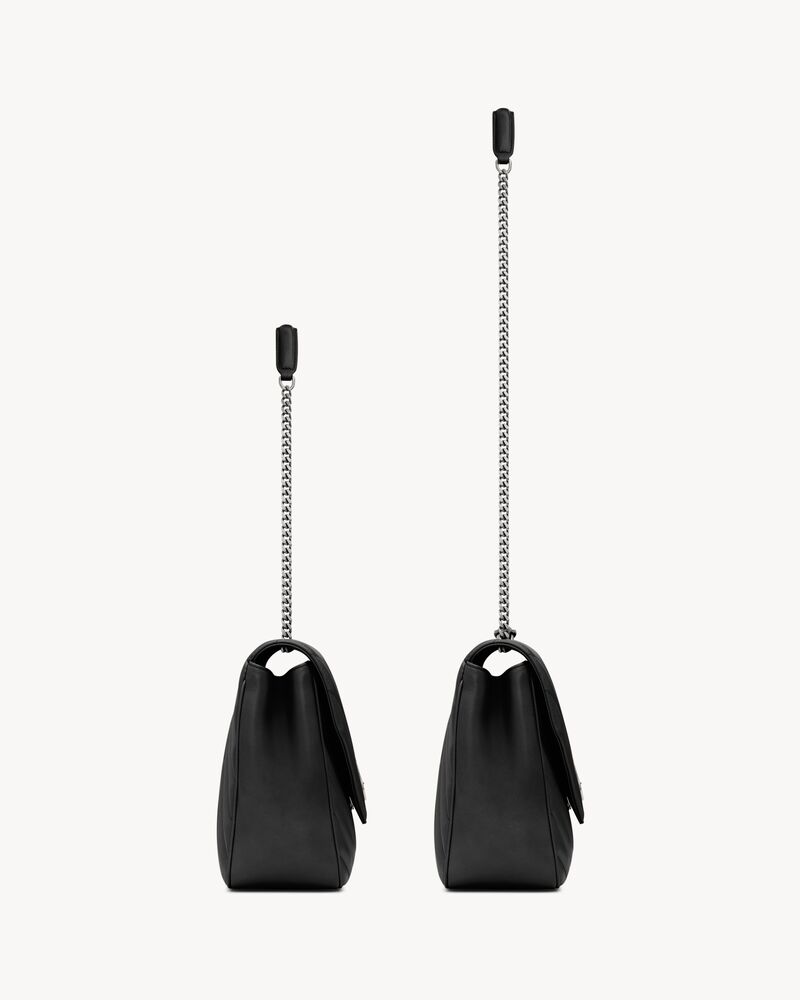 LOULOU大号绗缝小羊皮手袋