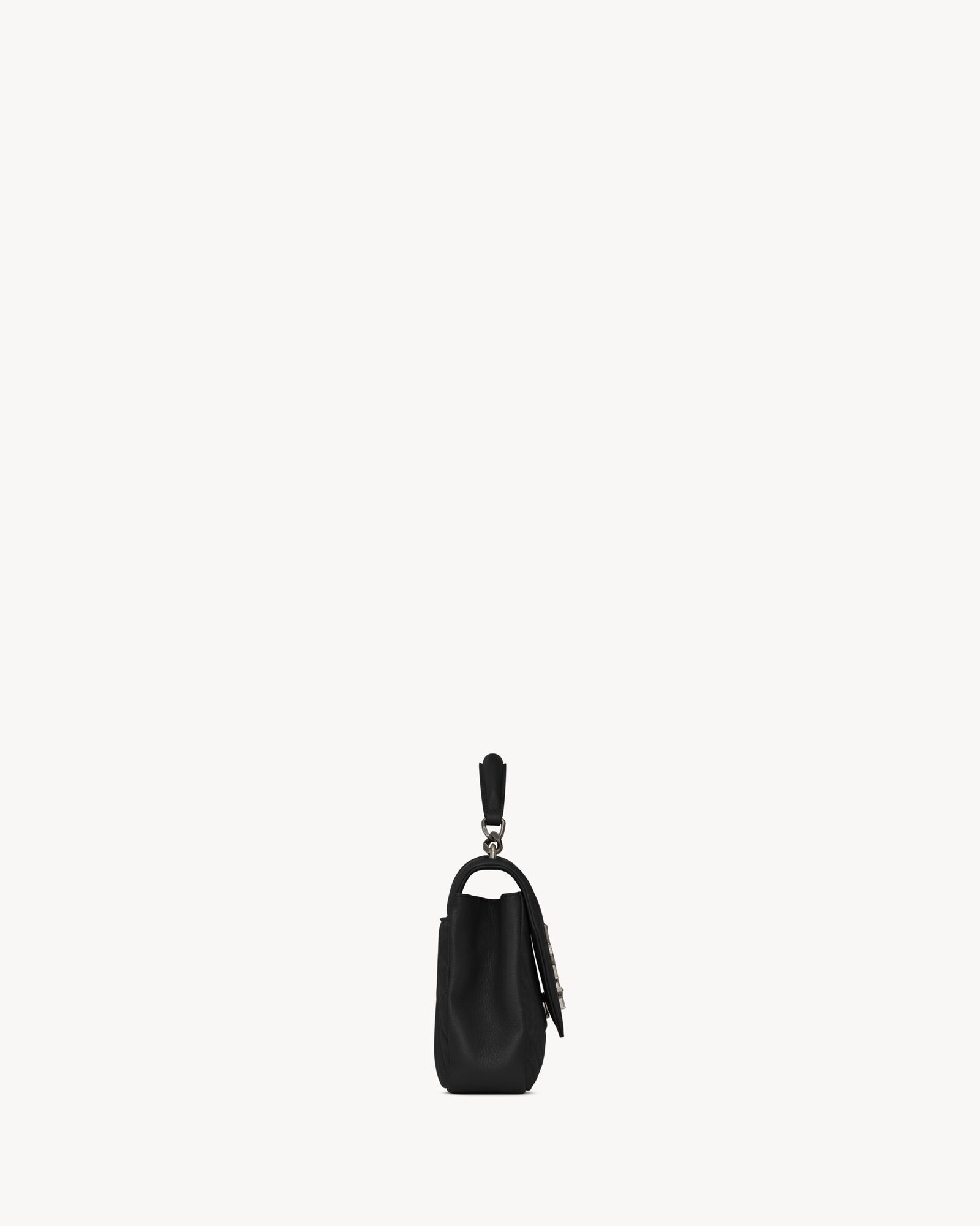 COLLÈGE中号绗缝皮革手袋