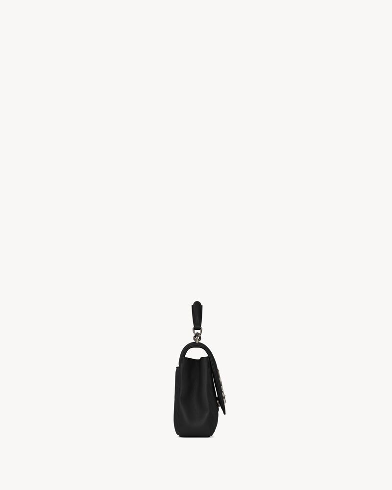 COLLÈGE中号绗缝皮革手袋