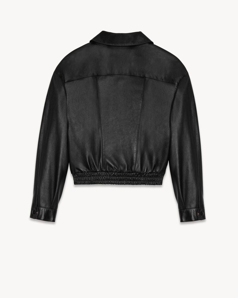 羊皮革飞行员夹克