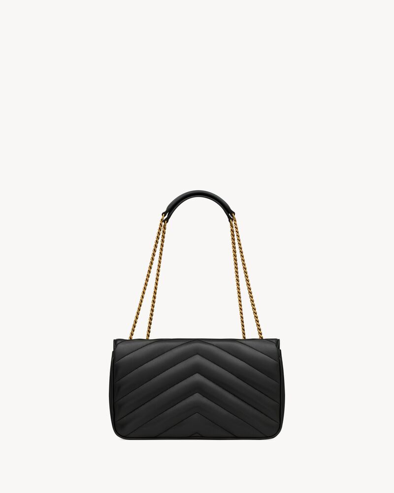 LOULOU中号绗缝小羊皮手袋