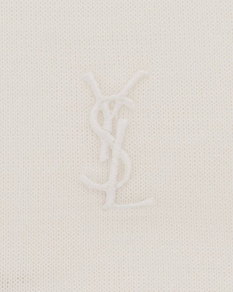 LE CASSANDRE桑蚕丝平纹针织背心