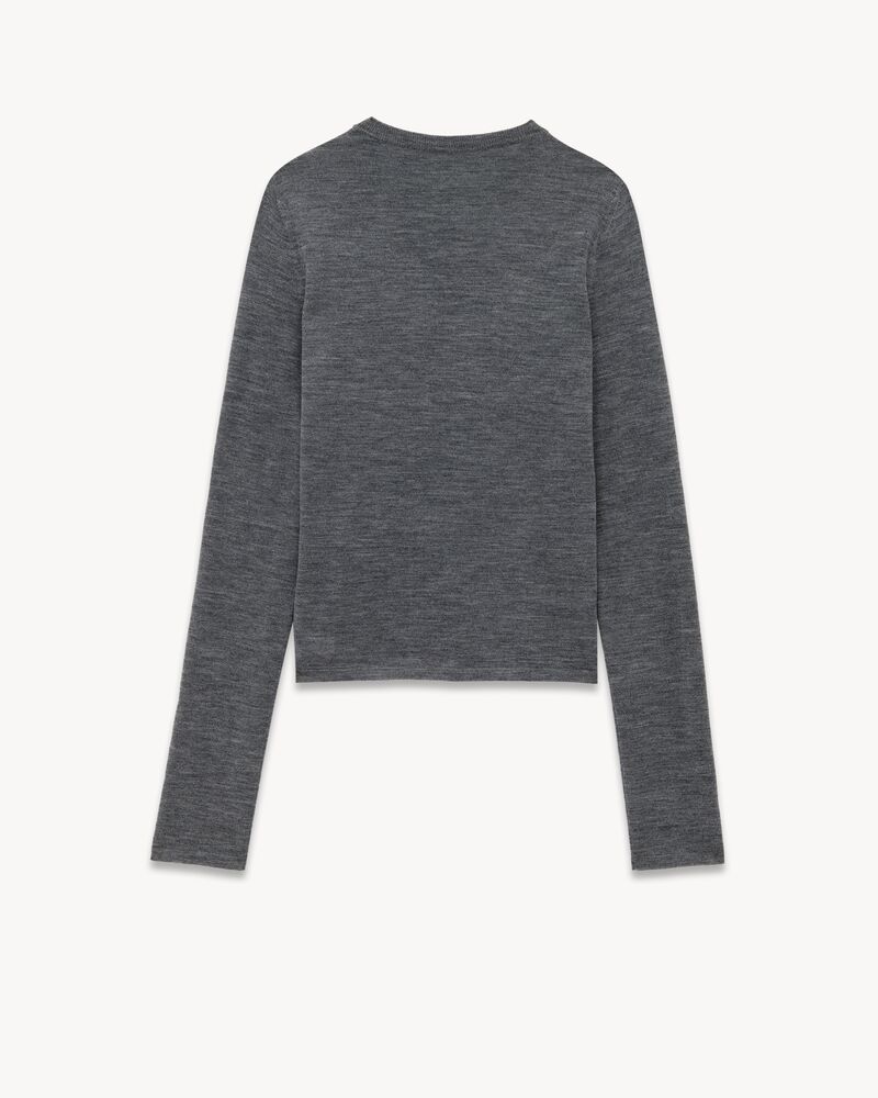 山羊绒、羊毛和桑蚕丝毛衫