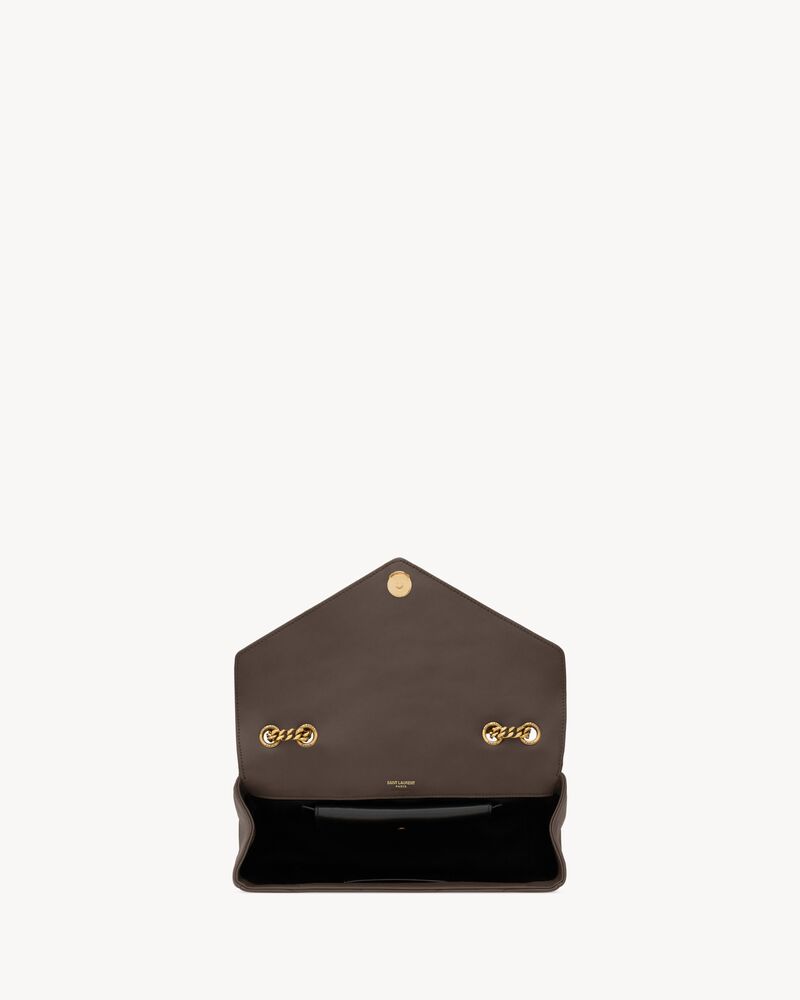 LOULOU中号绗缝羊皮革手袋