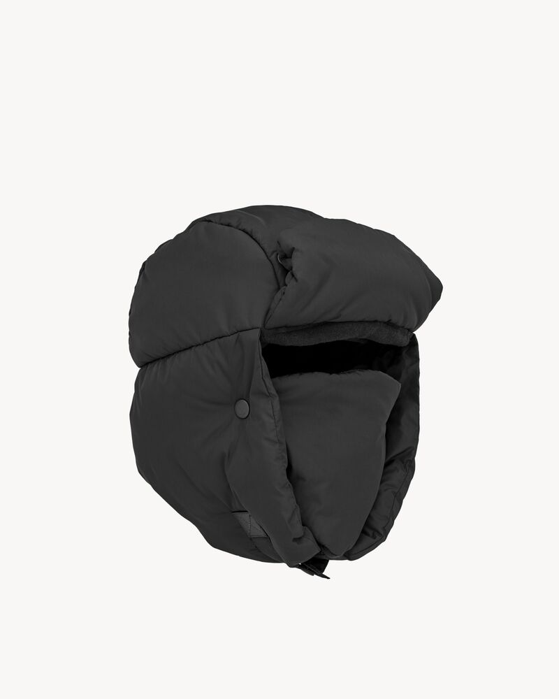 尼龙、羊毛、山羊绒和皮革飞行帽