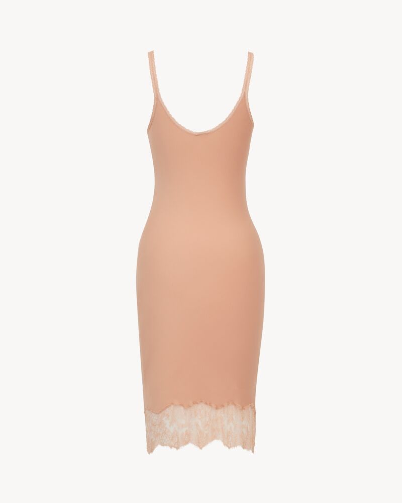 花卉硅胶方正版型连衣裙