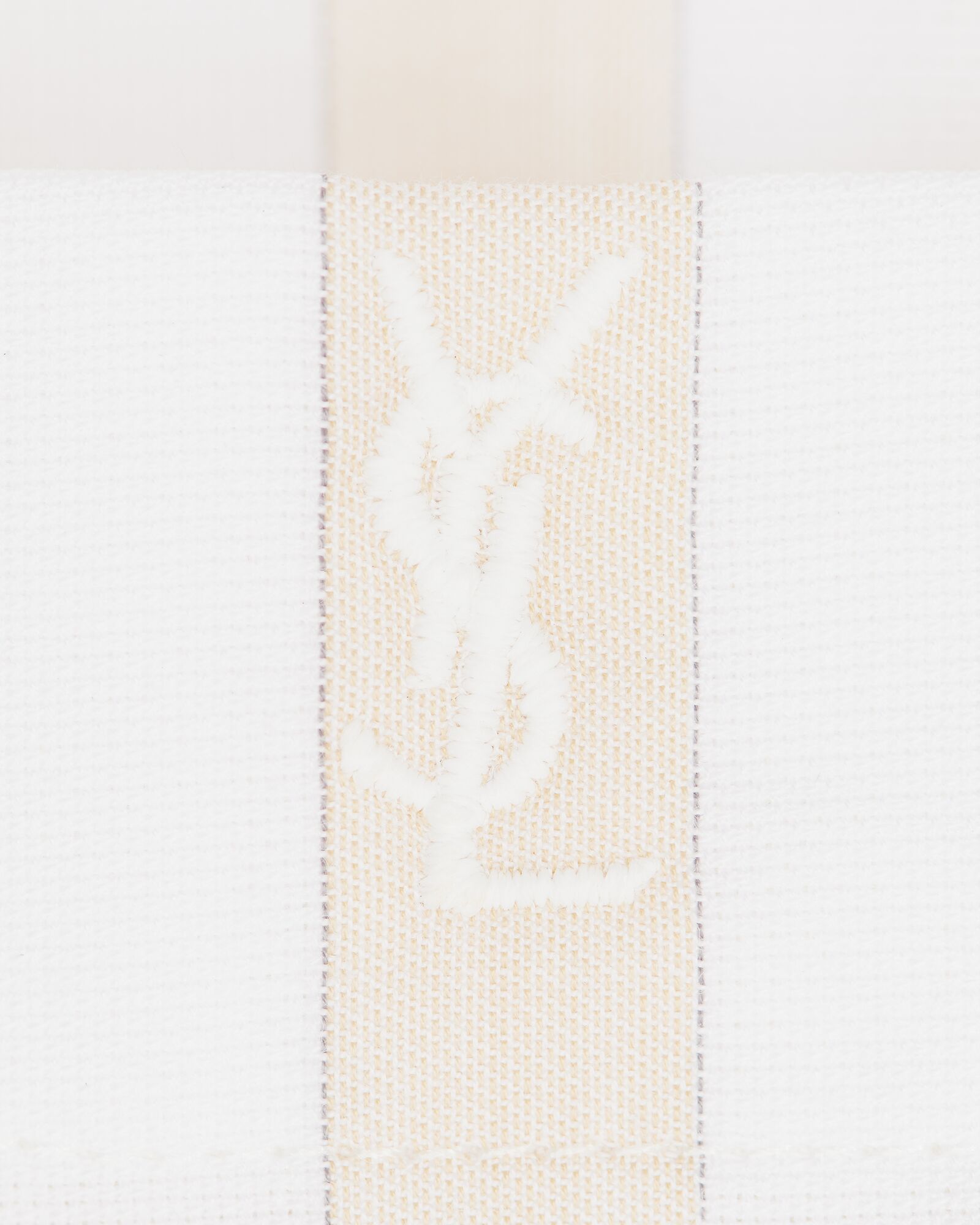 MONOGRAM条纹棉质衬衫