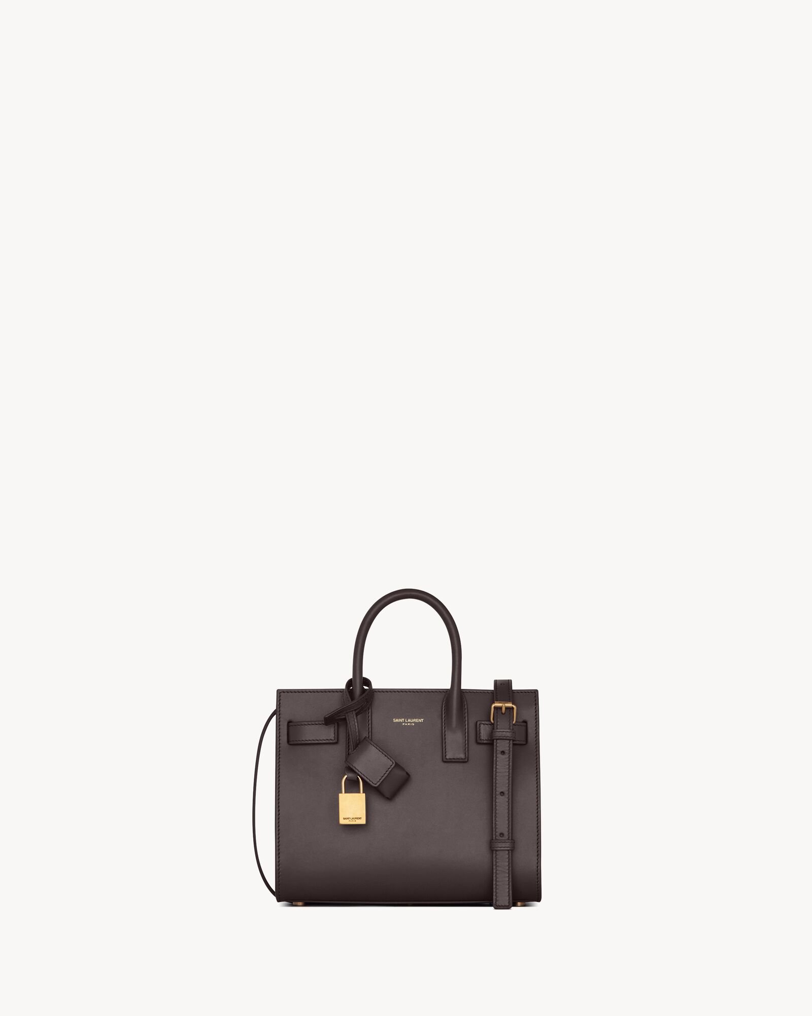 SAC DE JOUR NANO号光滑皮革手袋