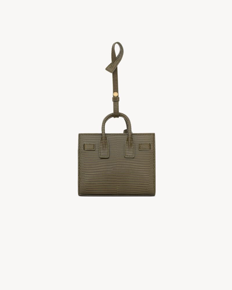 蜥蜴皮材质 SAC DE JOUR MICRO微型手袋 