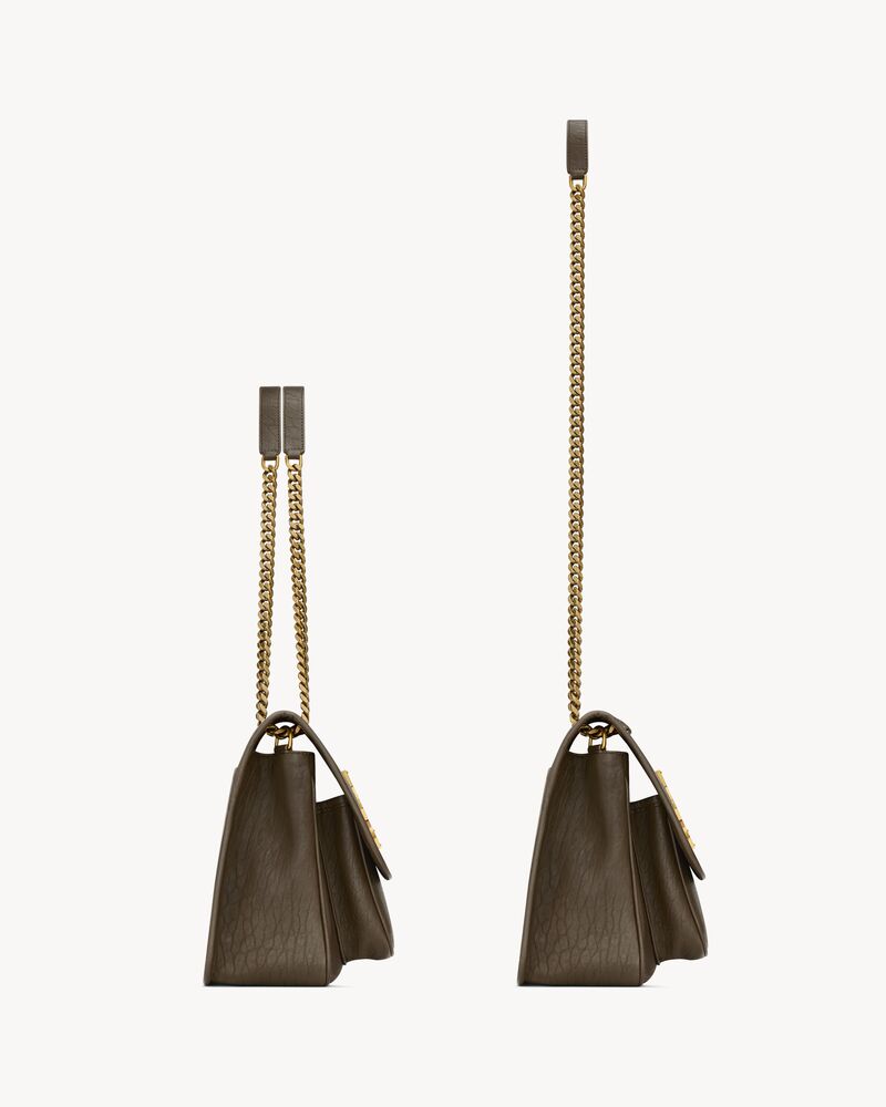 NIKI中号粒面羊皮革手袋