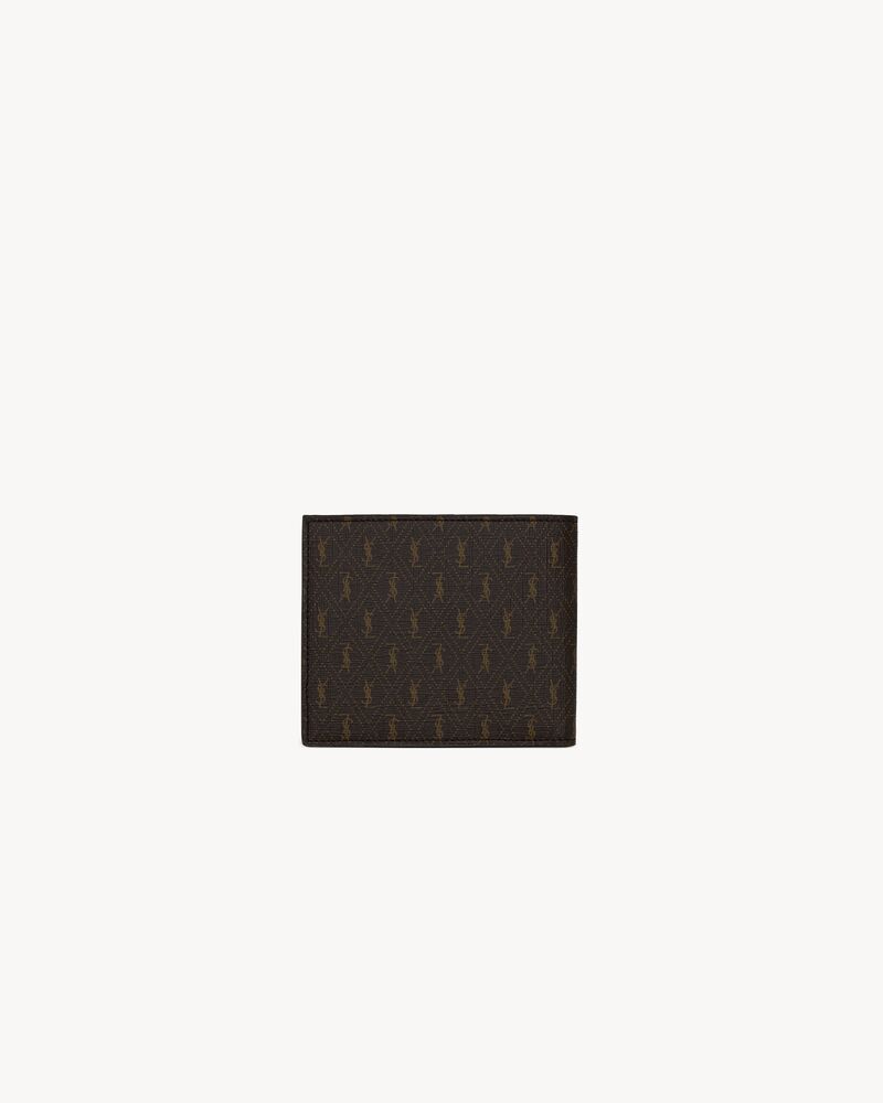 LE MONOGRAMME 圣罗兰涂层帆布横款钱包
