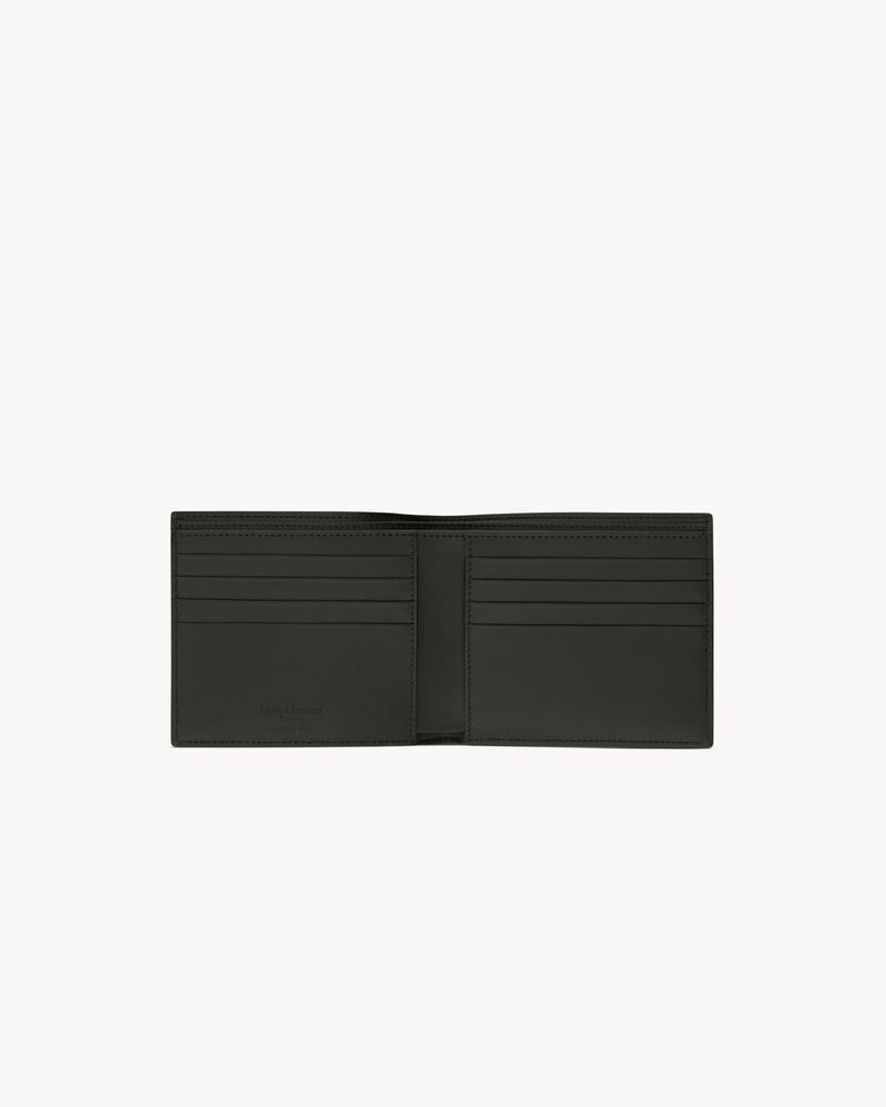 SAINT LAURENT PARIS漆皮横款钱包