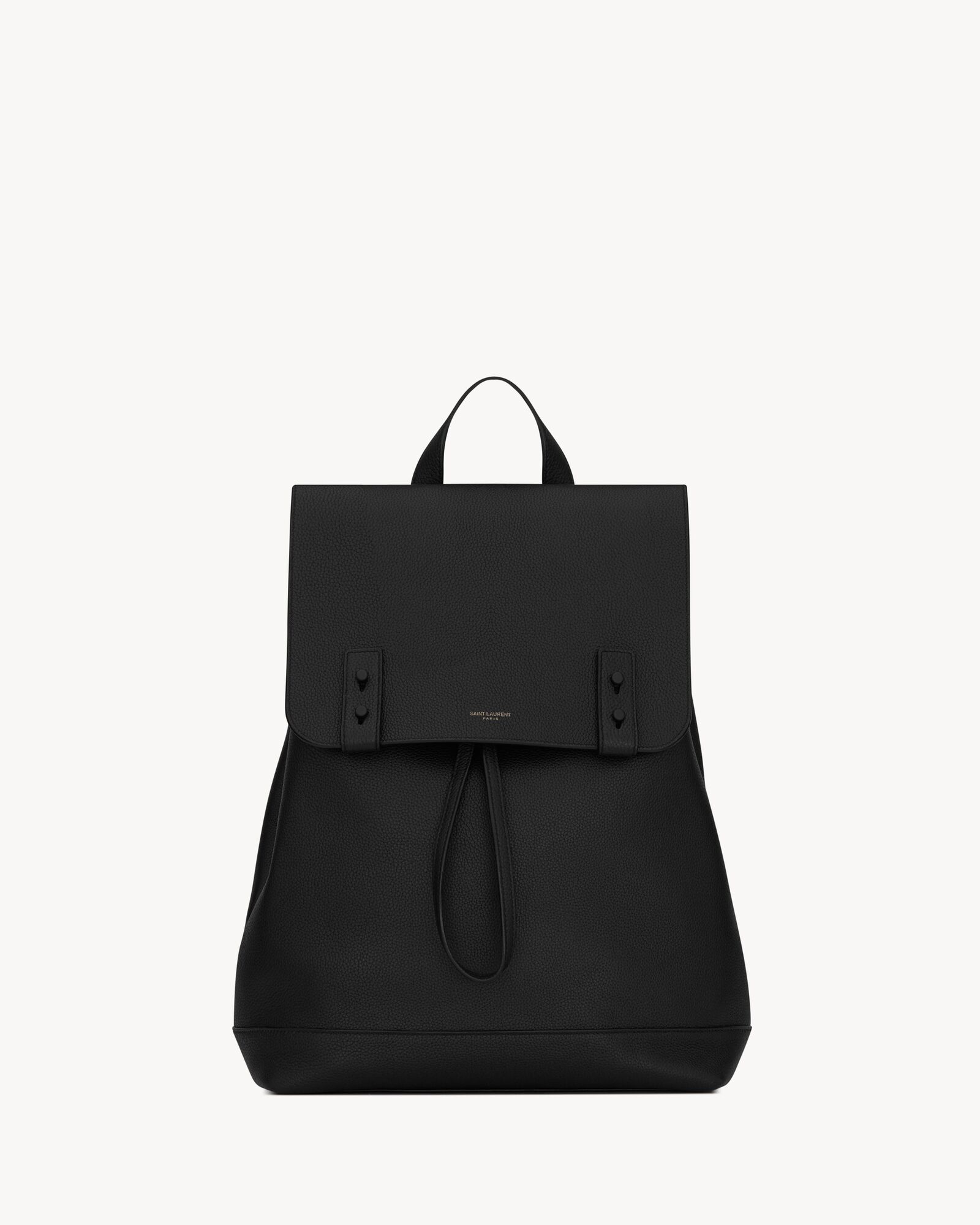 sac de jour粒面皮革双肩包