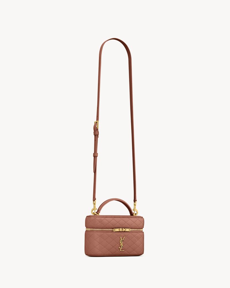 GABY VANITY BAG 小羊皮肩带手拿包