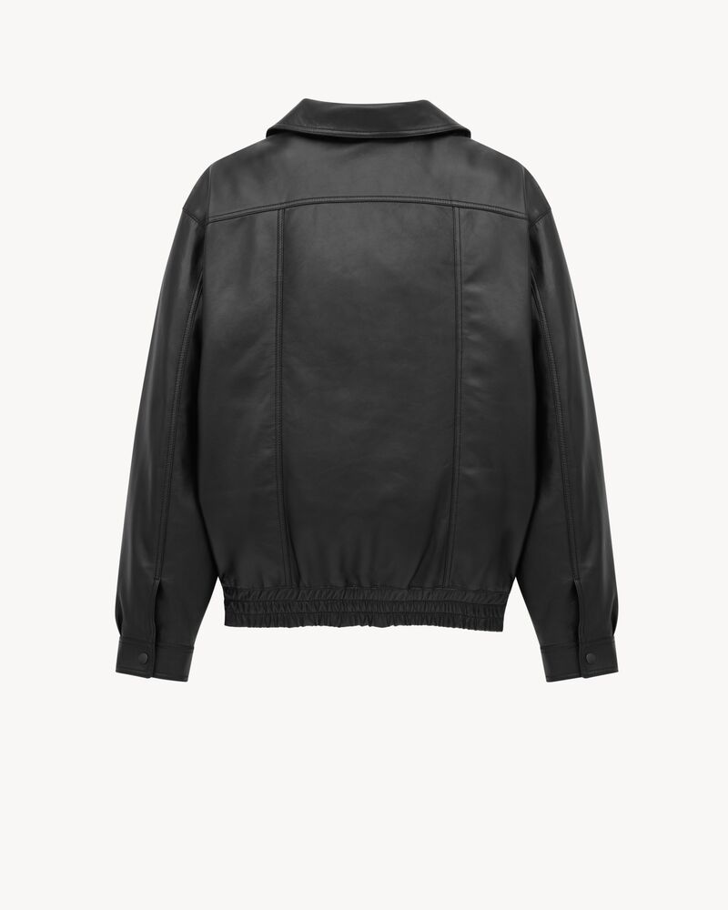 羊皮革飞行员夹克