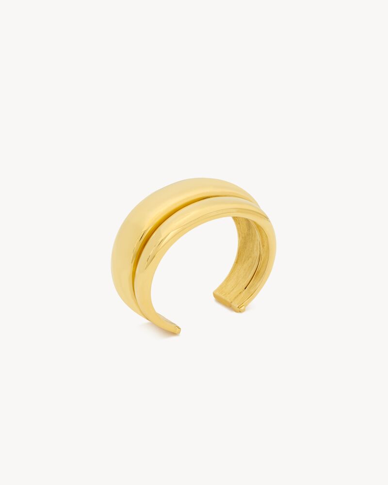 不规则金属叠搭手镯
