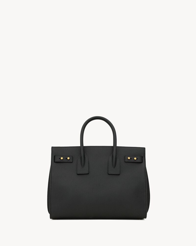 SAC DE JOUR小号柔软粒面皮革手袋