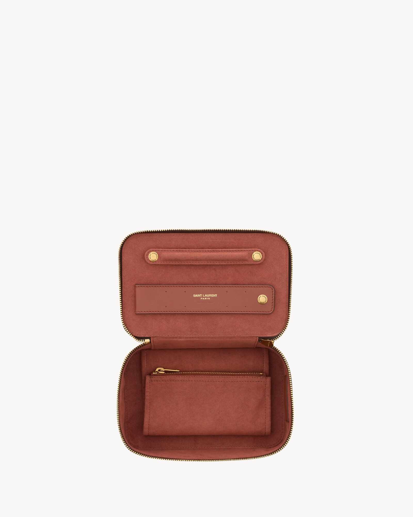 栗色LE MONOGRAMME小型珠宝盒
