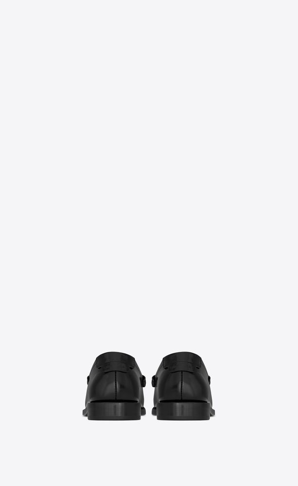MONOGRAM镜面皮革便士乐福鞋
