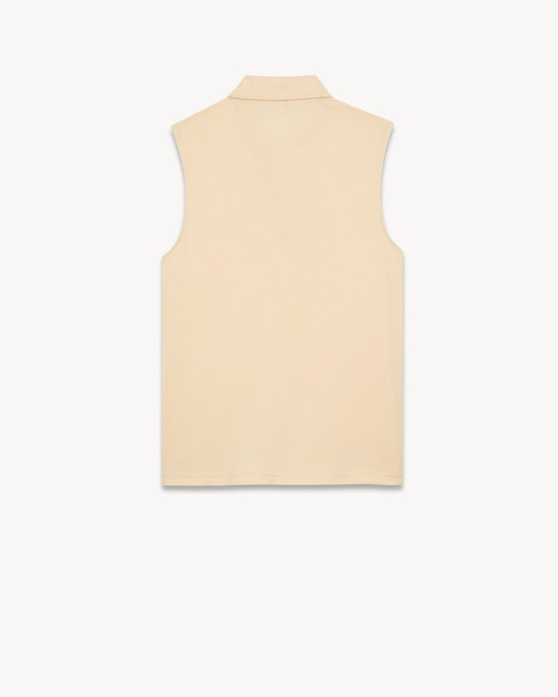 LE CASSANDRE珠地polo背心