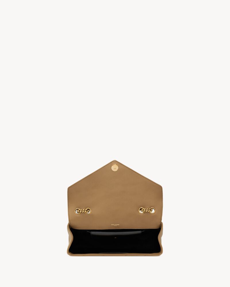 LOULOU中号绗缝小羊皮手袋