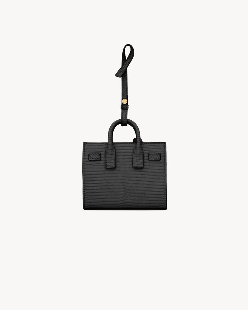 SAC DE JOUR光滑皮革微型手袋