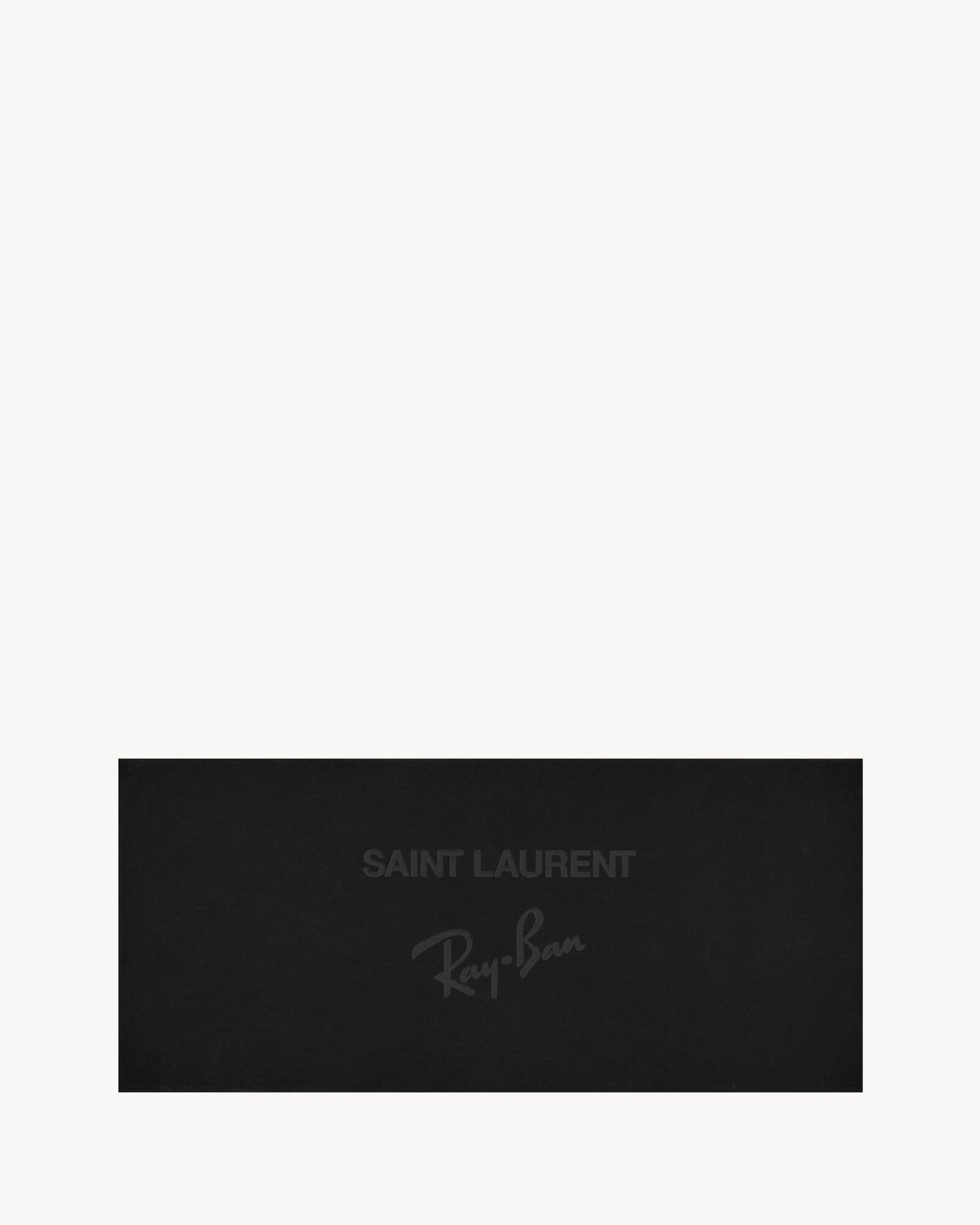 黑色RAY-BAN SAINT LAURENT WAYFARER太阳眼镜