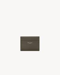 SAINT LAURENT PARIS光滑皮革卡包