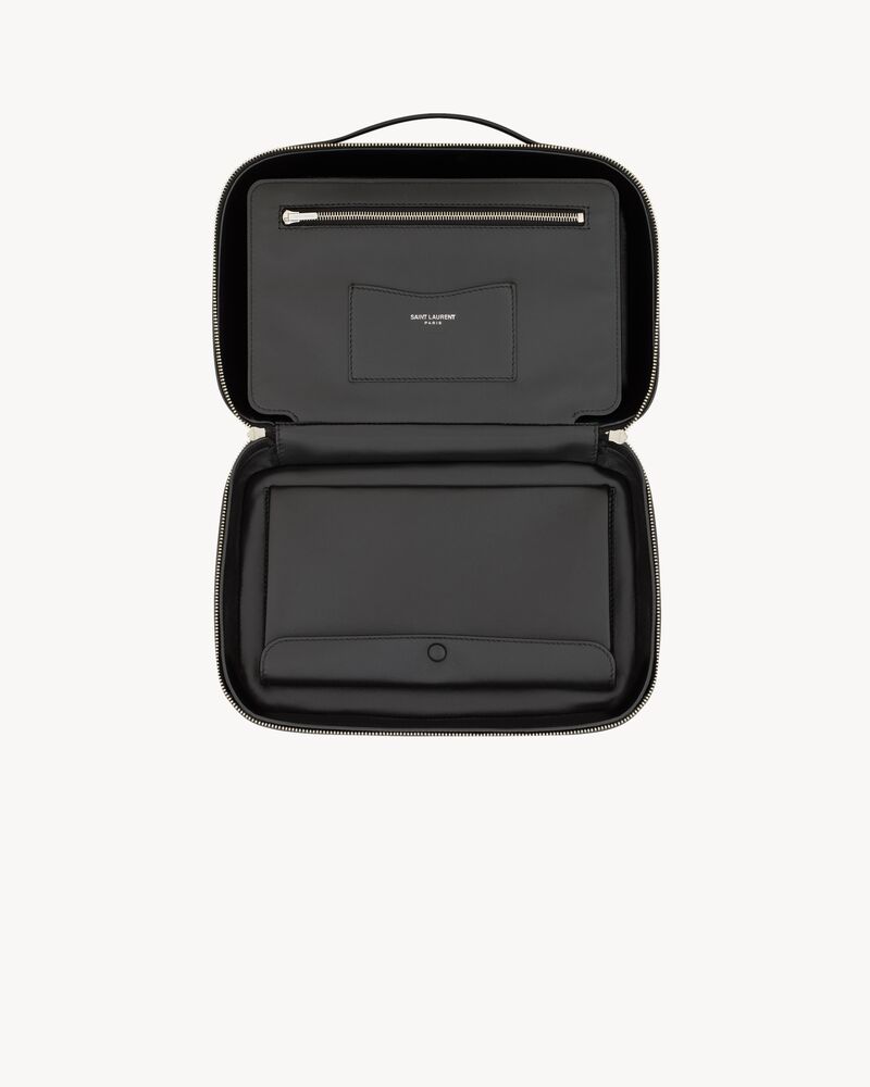 SAINT LAURENT PARIS皮革化妆包