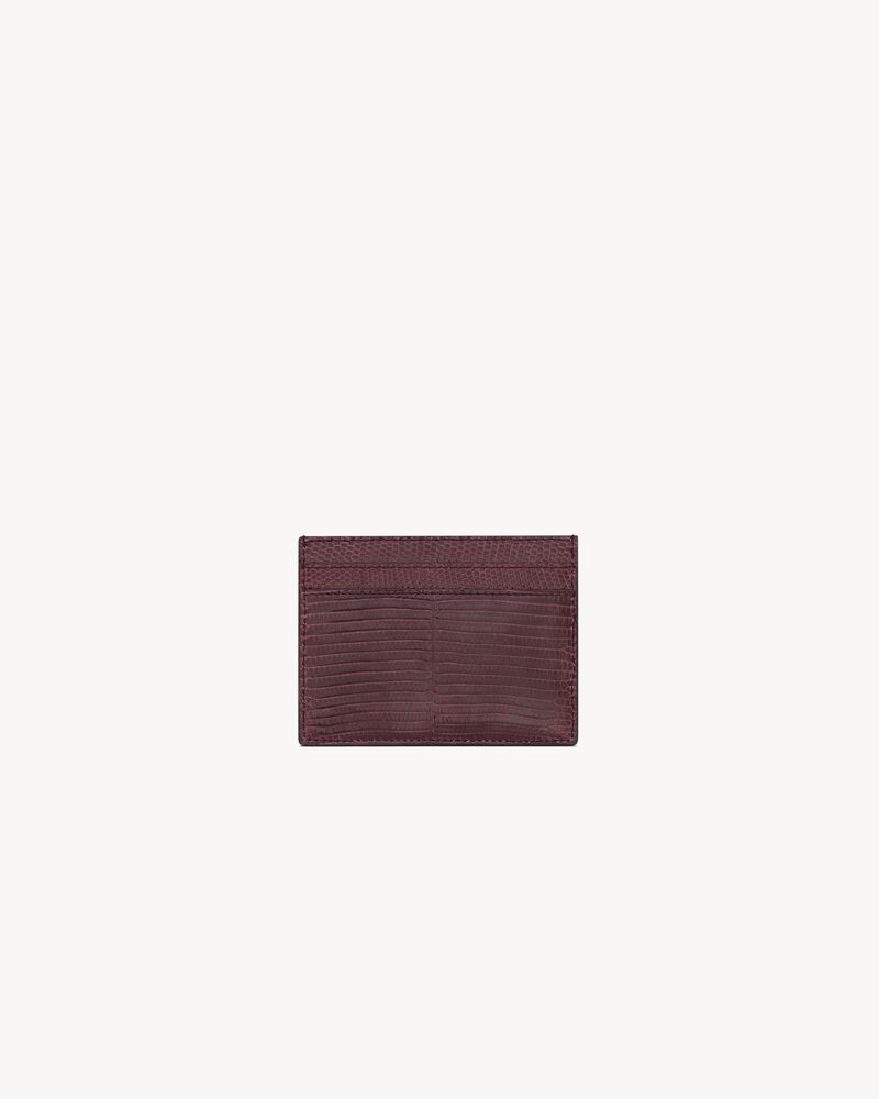 SAINT LAURENT PARIS蜥蜴皮卡包