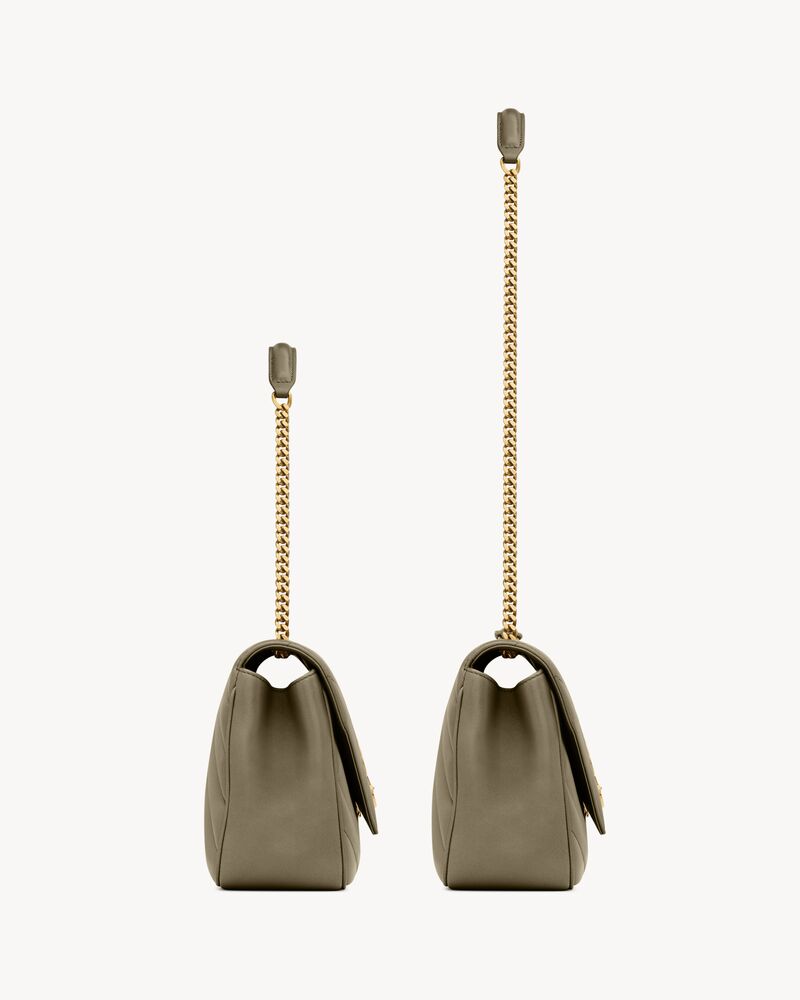 LOULOU中号绗缝小羊皮手袋