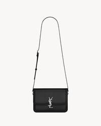 SOLFERINO中号牛皮革肩背包