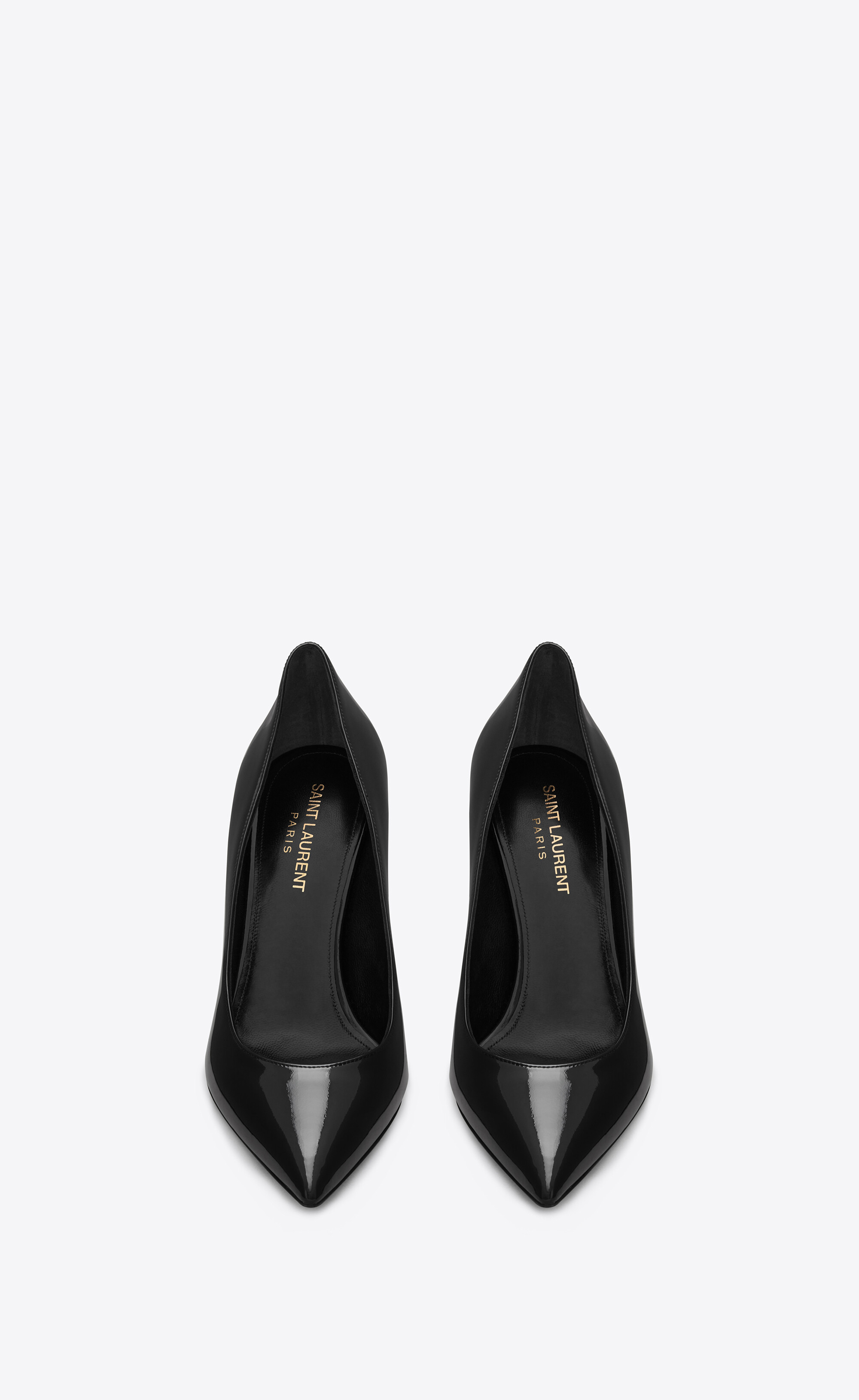 圣罗兰OPYUM 金色鞋跟漆皮高跟鞋_Saint Laurent圣罗兰官方网站 