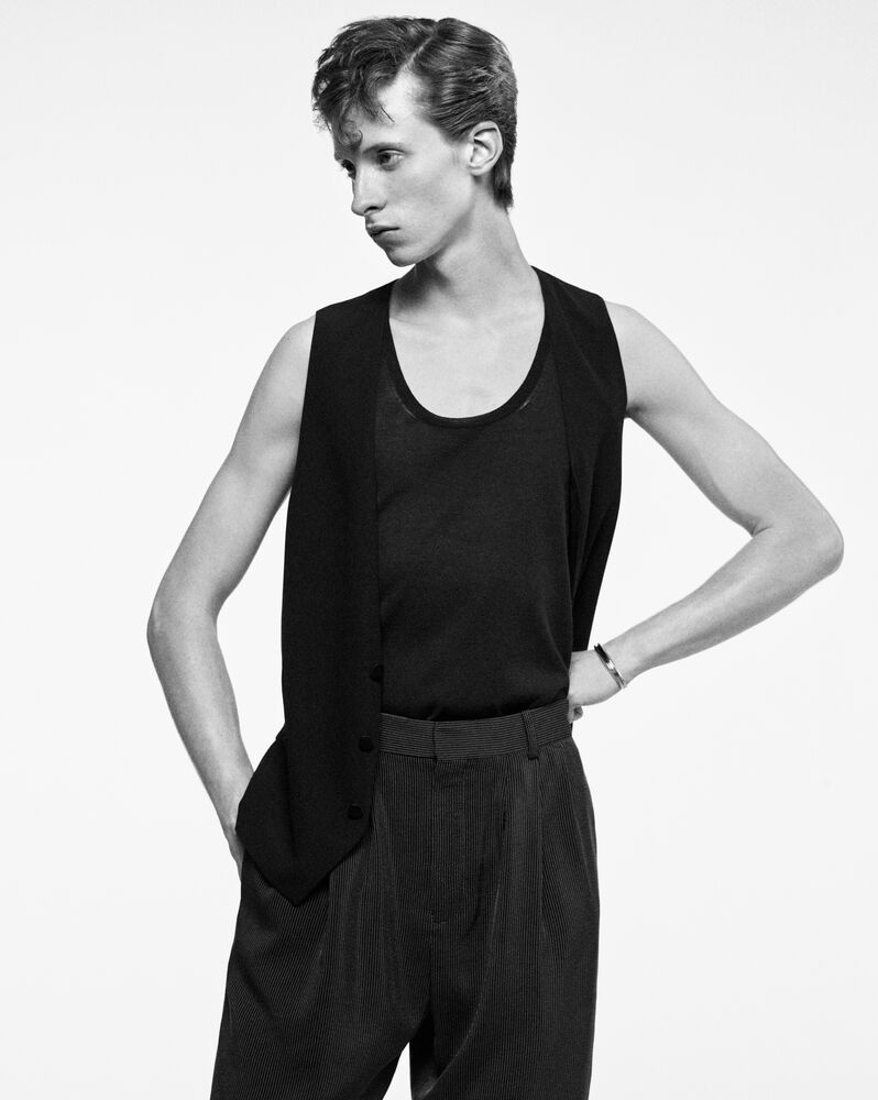 金属双脊纹手镯