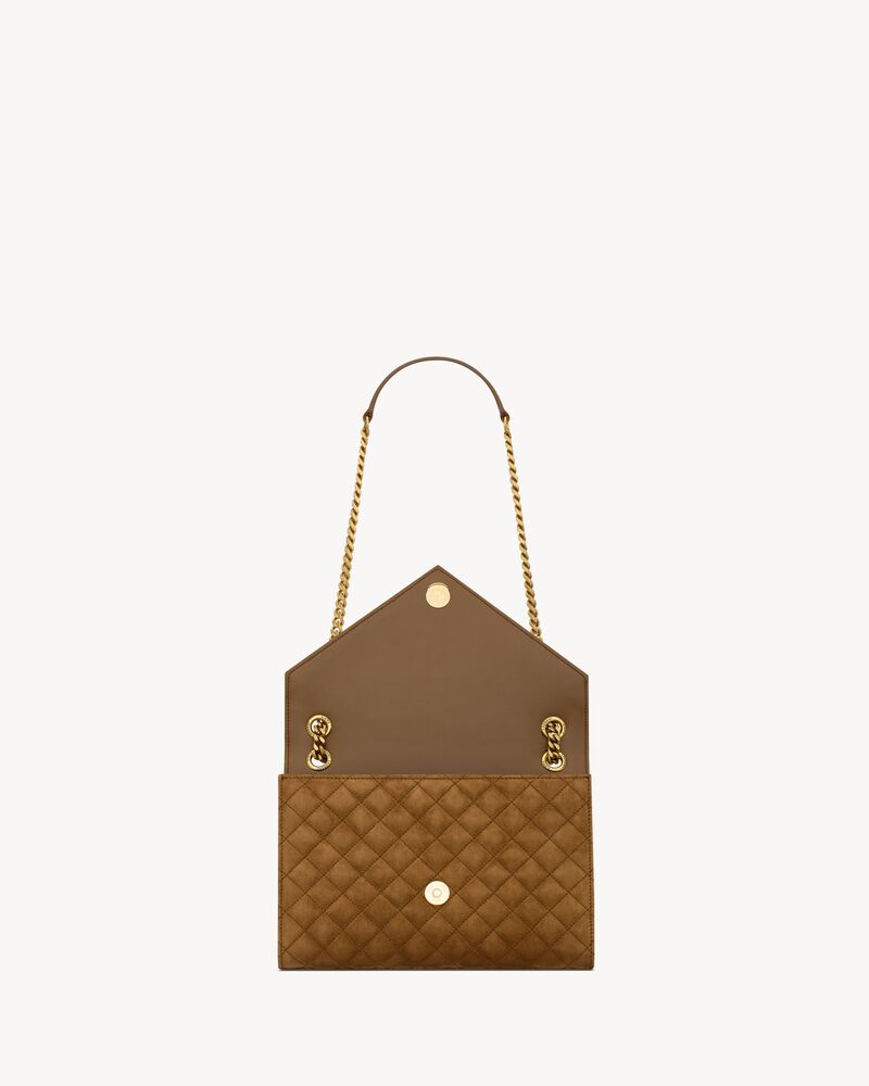 ENVELOPE中号绒面革手袋