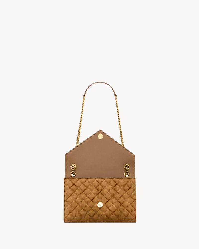 ENVELOPE中号绒面革手袋