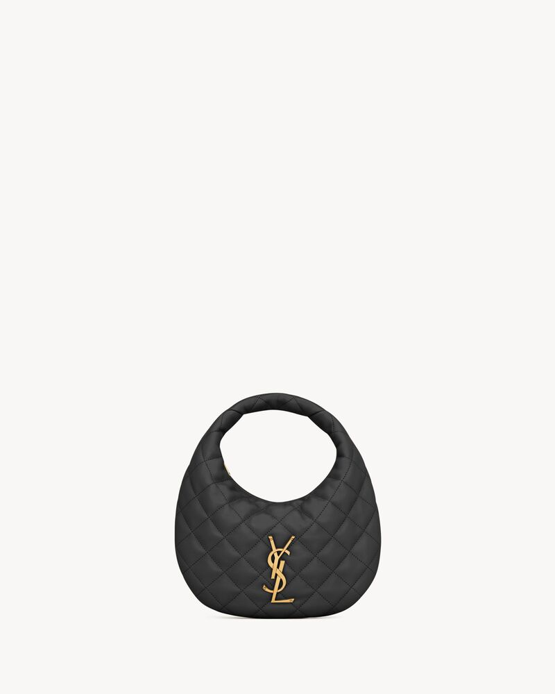ICARINO绗缝纳帕皮革手袋