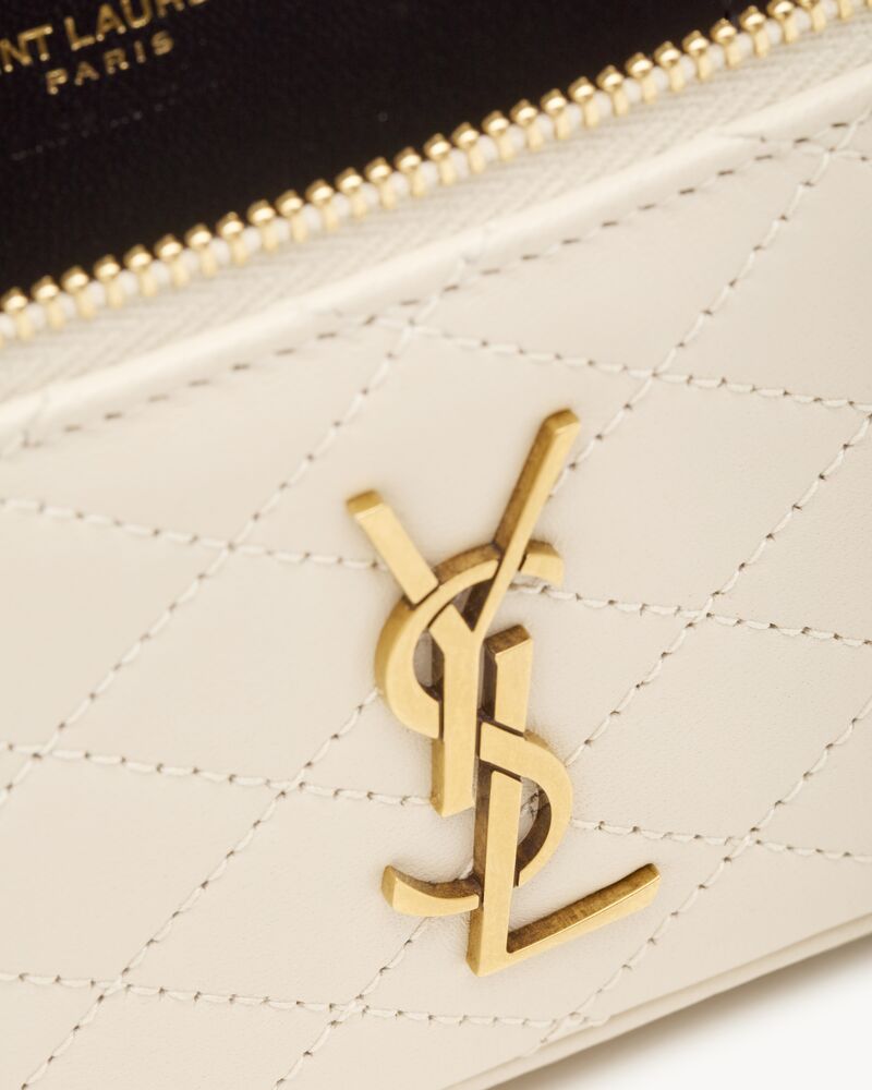 GABY VANITY BAG 小羊皮肩带手拿包