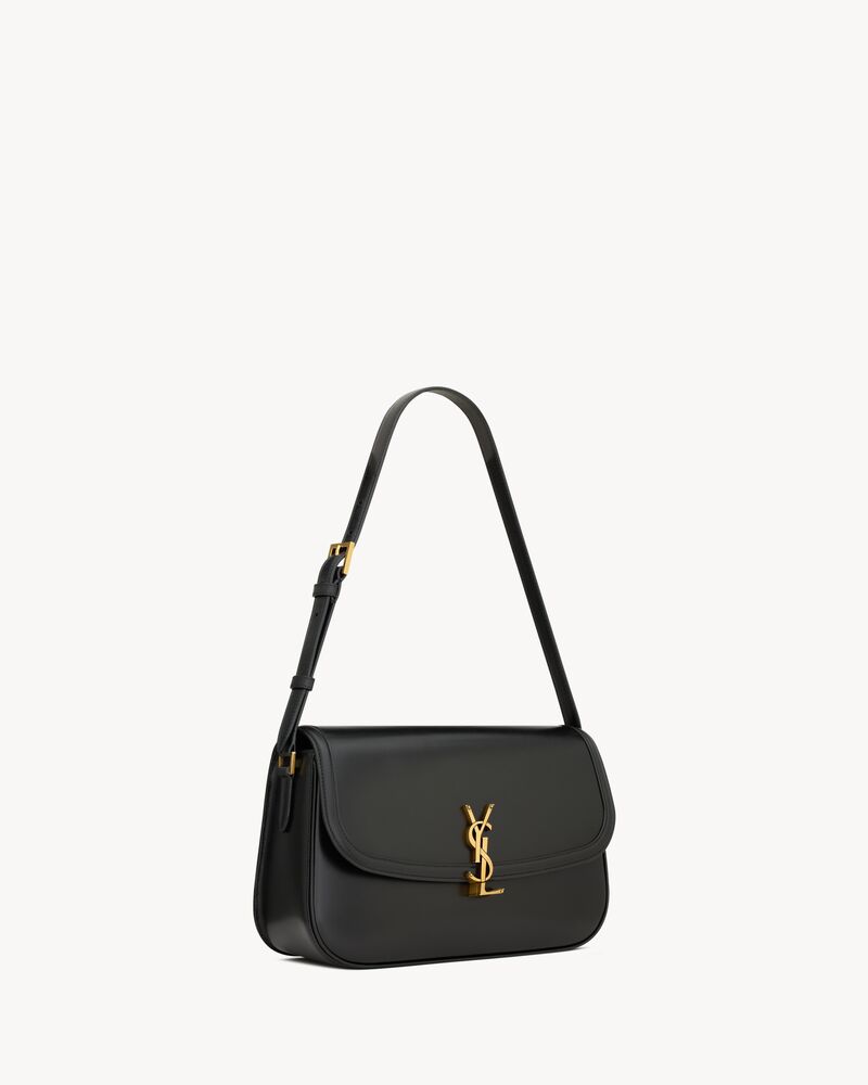 SOLFERINO中号BOX SAINT LAURENT皮革手袋