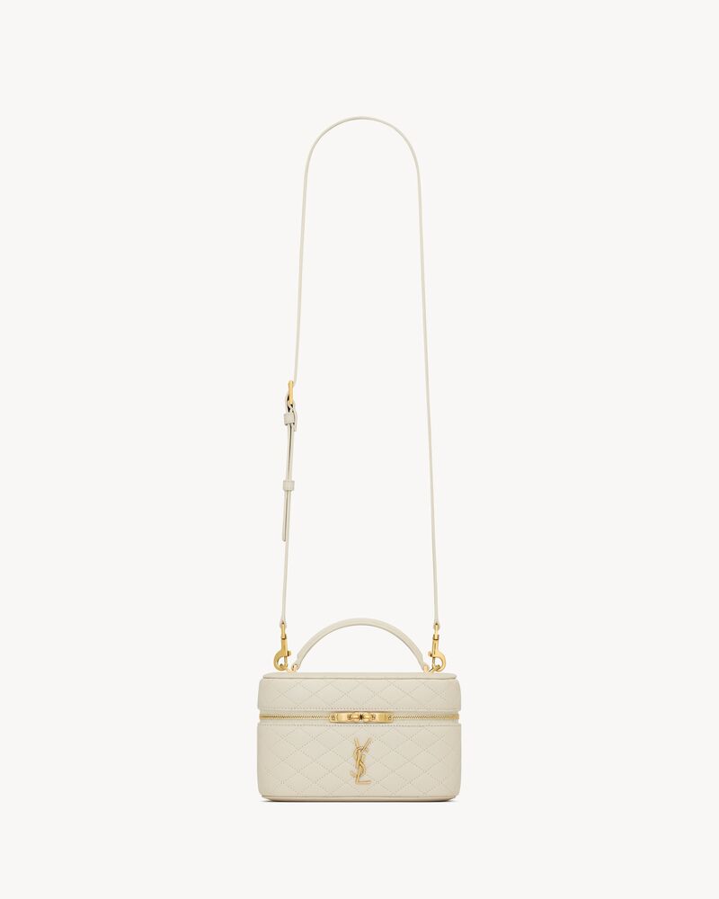 GABY VANITY BAG 小羊皮肩带手拿包