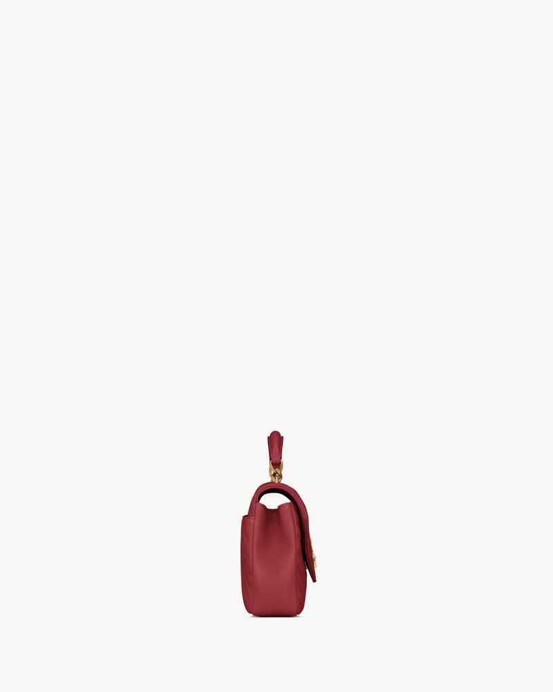 COLLÈGE中号绗缝皮革手袋