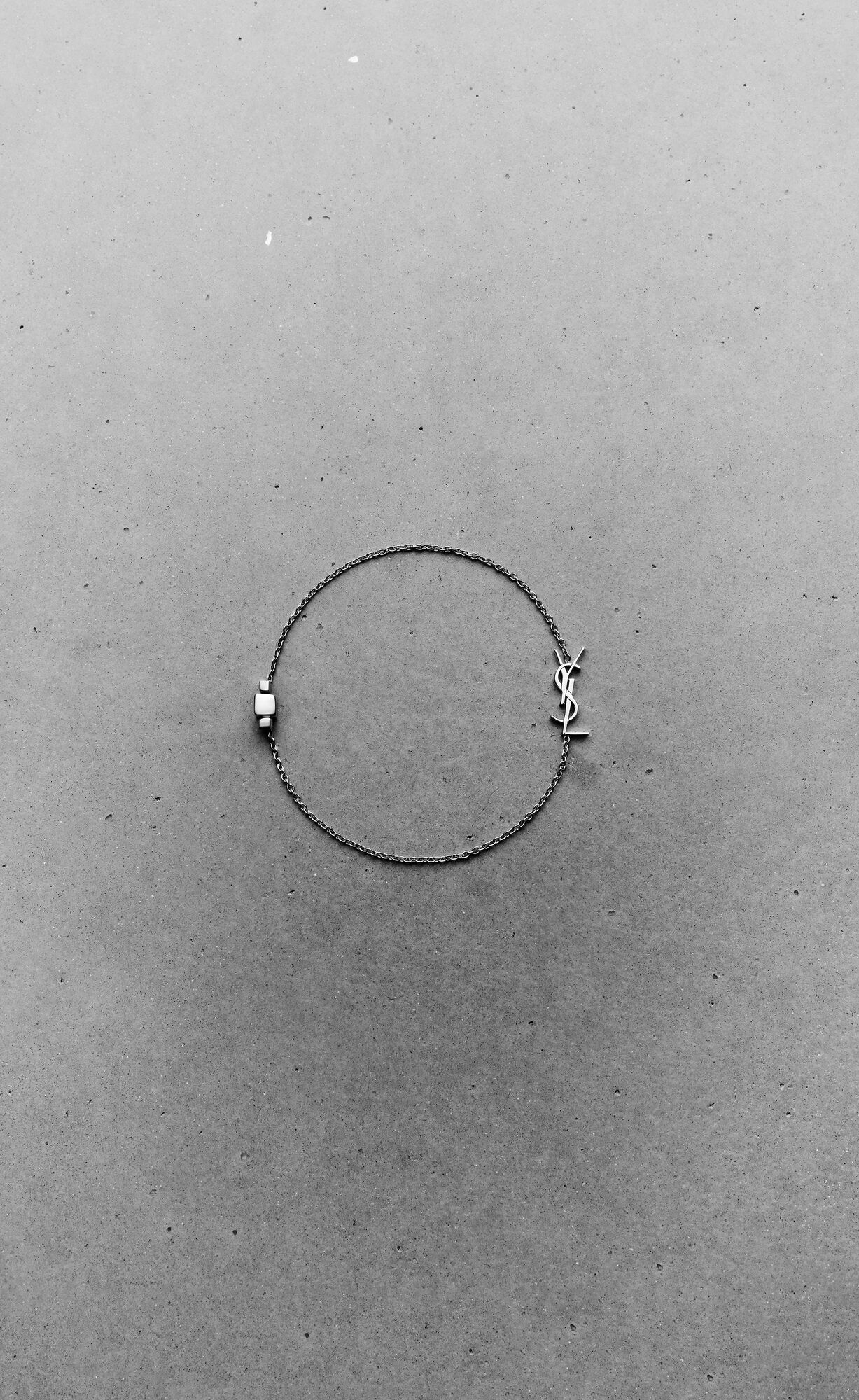 Le CASSANDRE 白18K金吊坠手链
