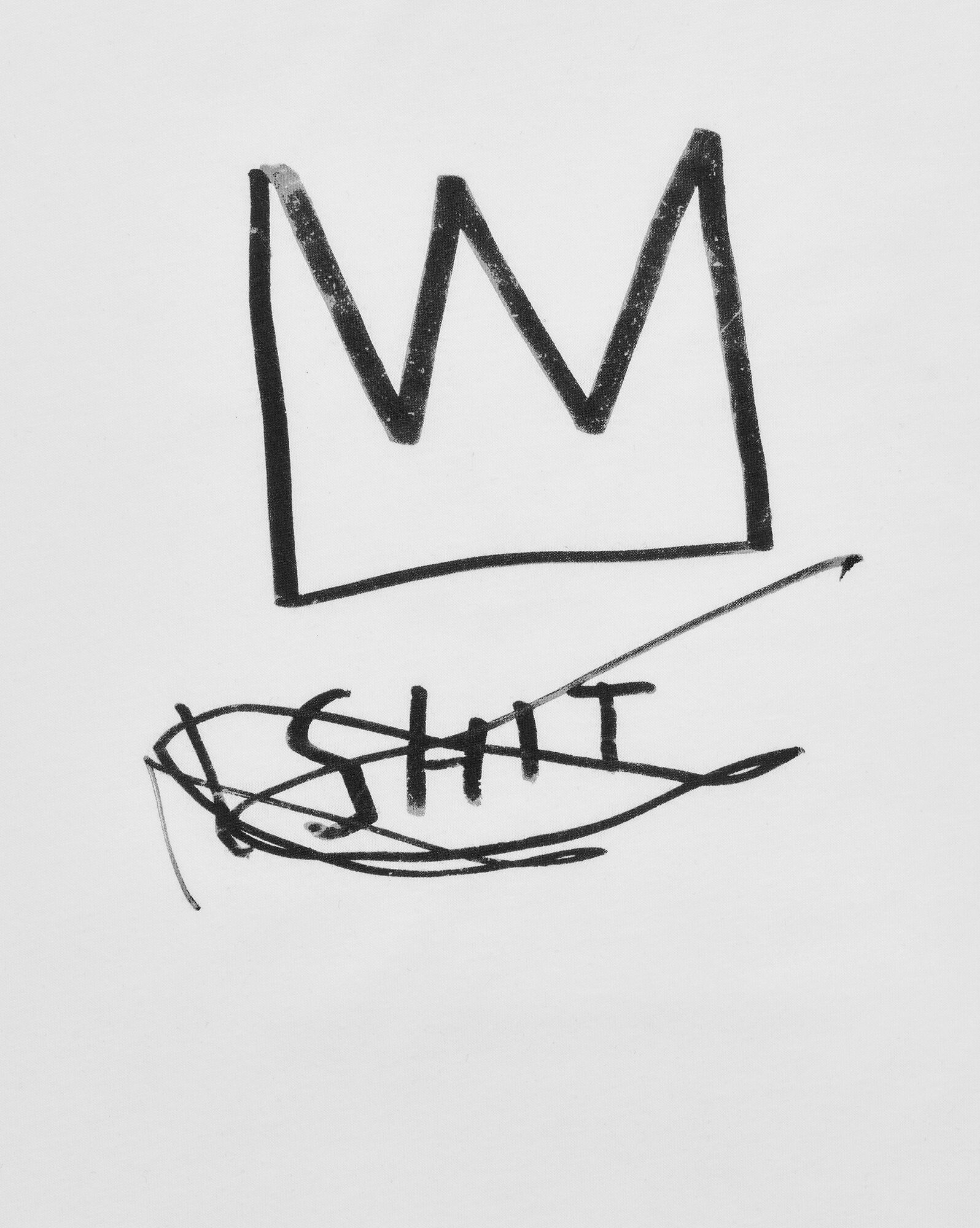 Jean-Michel Basquiat "crown" t-shirt