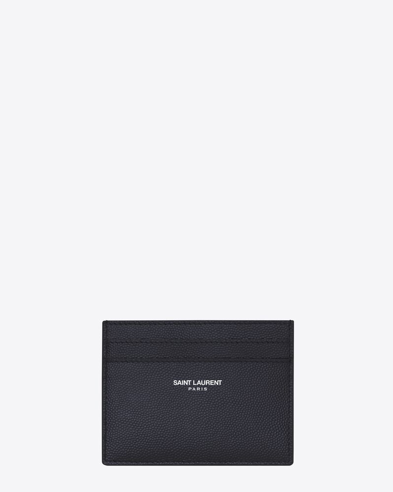 粒面压印皮革卡包